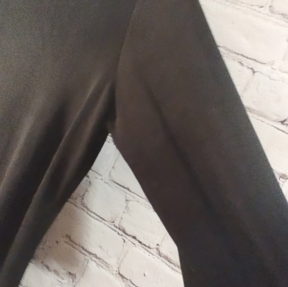 Chicos Travelers Black Size 1 Button Long Sleeve Spandex Shirt - Picture 14 of 16